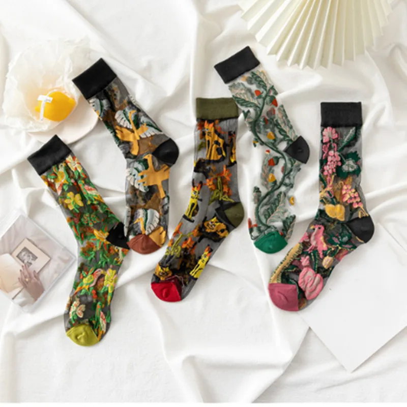 Invisibility Sock Loafer - 女性レースフラワーショートソックス薄い靴下ローファーローカットノーショーボート見えない靴下 W012