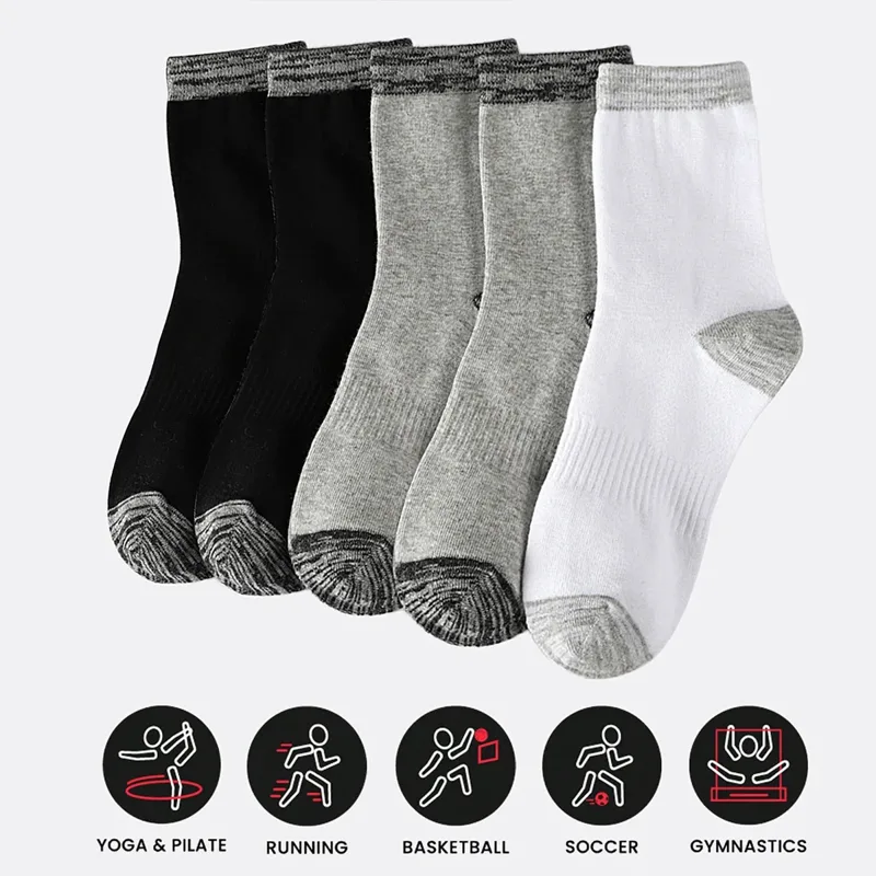 Athletic Sock Cushion - 1/5 ペア メンズ アスレチック ソックス スポーツ