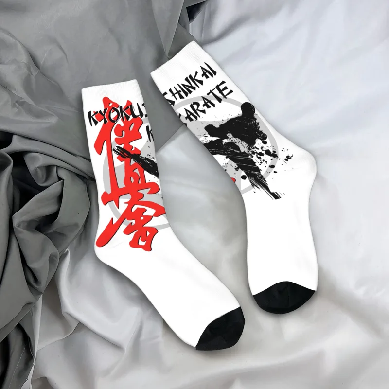 Dress Sock Men - カスタム極真空手メンズクルーソックスユニセックスクール武道春夏秋冬ドレスソックス