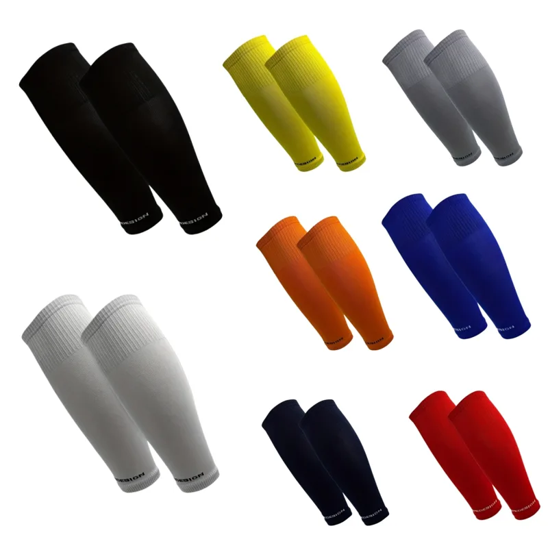 Compression Sleeve Calf - プロのスポーツレッグガード、コンプレッションカバー、ランニングとフィットネス、男性と女性の縄跳び、2ペア