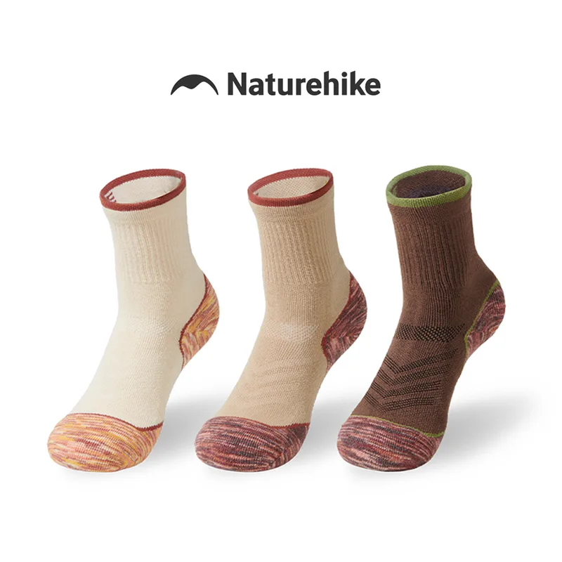 Wool Hiking Sock - Naturehike ソックス スポーツ 吸湿性 速乾性 ウール