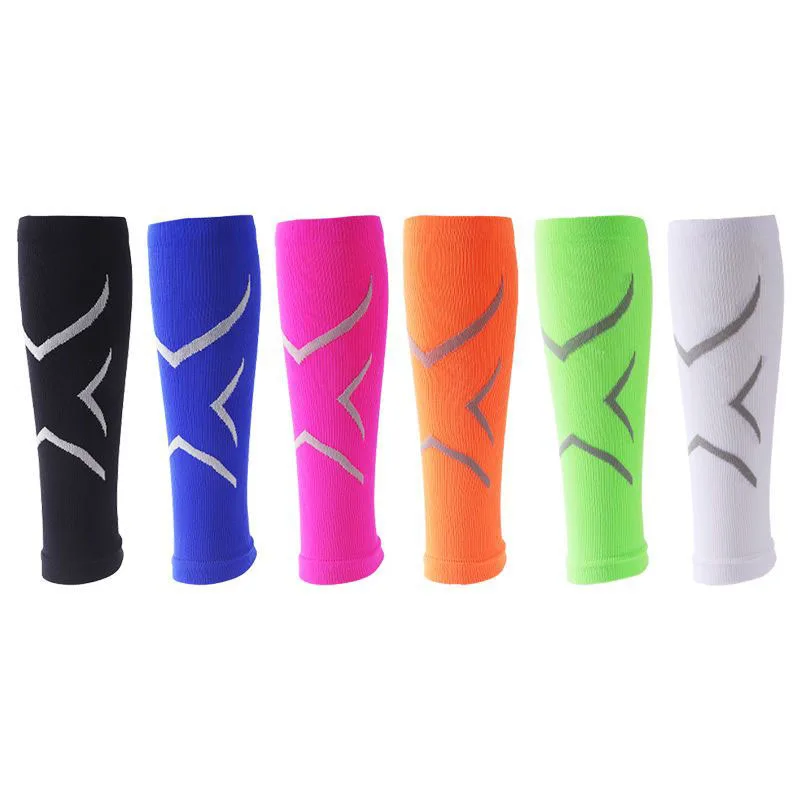 Compression Sleeve Calf - ユニセックススポーツレッグカバー,コンプレッションストッキング,静脈瘤,整形治療,段階的圧力ストッキング,1ペア