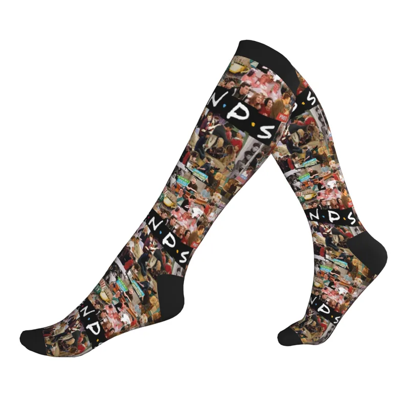 No Show Sock Women - テレビ番組フレンズシンボルドレスソックス男性用女性用暖かい面白いノベルティスポーツコンプレッションソックス