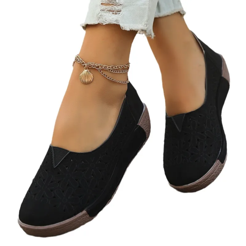 Invisibility Sock Loafer - 女性のための超見えないアンクルソックス、カジュアルな綿の靴、夏のレジャーモカシン、2021