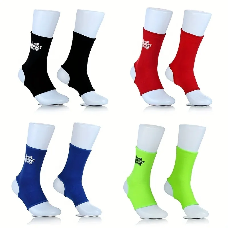 Ankle Brace Sock - 2 個ボクシング足首ブレースストレッチ通気性ムエタイ三田ボクシングトレーニング圧力足首保護ボクシングトレーニングソックス