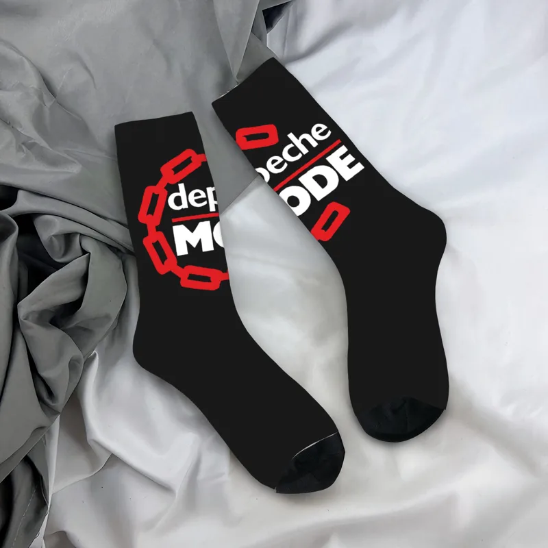 Dress Sock Men - カスタムデペッシュクールモードエレクトロニックロックメンズクルーソックスユニセックスかわいい春夏秋冬ドレスソックス