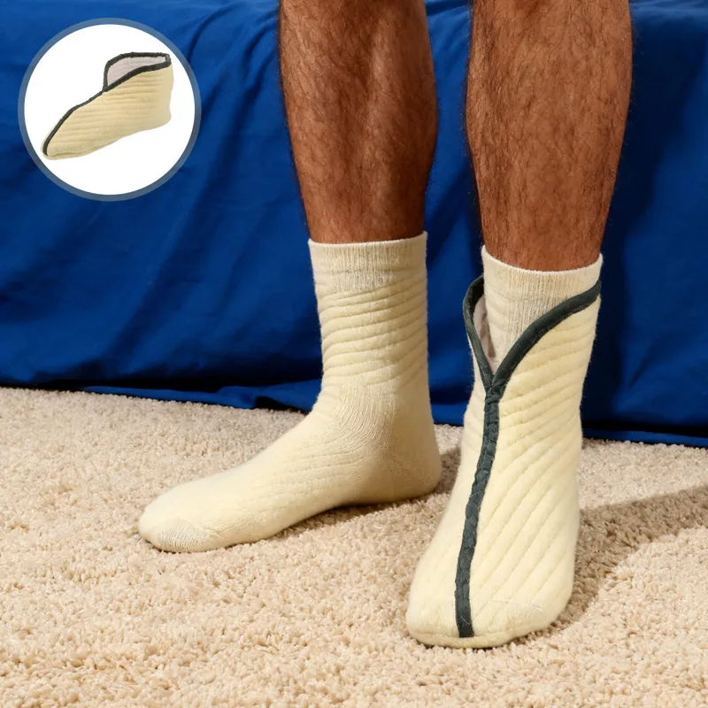 2 ペア冬用スキーブーツソックス厚いウールライナー断熱サーマ - Wool Hiking Sock のレビューと価格