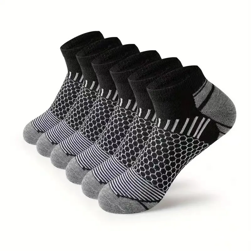 メンズアスレチックソックス足首ランニングサイクリングハニカム - Ankle Sock Low Cut のレビューと価格