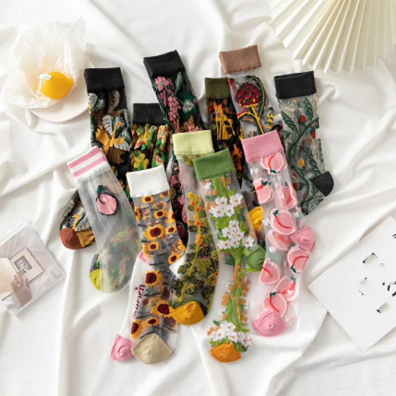 女性レースフラワーショートソックス薄い靴下ローファーローカッ - Invisibility Sock Loafer のレビューと価格