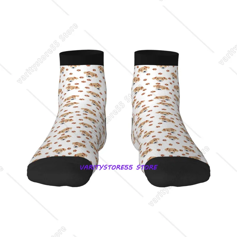 ラブラドールレトリバー犬柄クルーソックスつま先縫い目入り足首 - Athletic Sock Cushion のレビューと価格