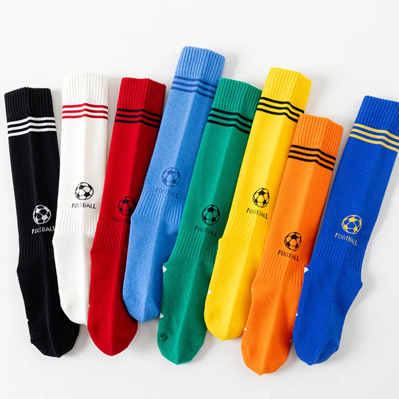 キッズサッカーソックスハイチューブ通気性子供サッカースポーツ - Ankle Brace Sock のレビューと価格