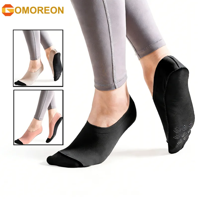 1 ペアの女性用ヨガソックス、ヨガ用滑り止めグリップソックス - Grip Sock Yoga のレビューと価格