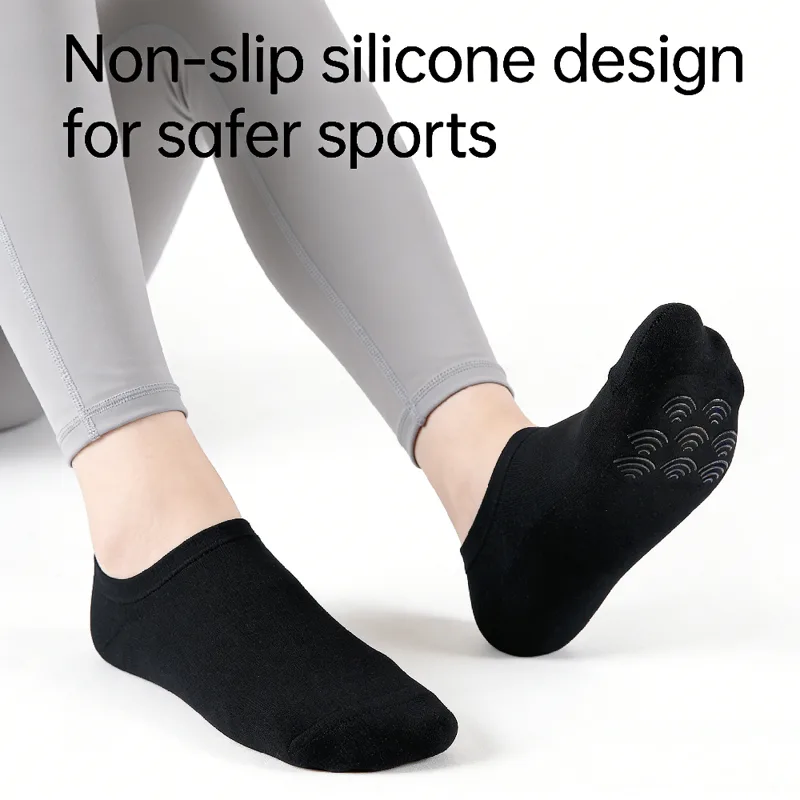 1 ペアの女性用ヨガソックス、ヨガ用滑り止めグリップソックス - Grip Sock Yoga のレビューと価格
