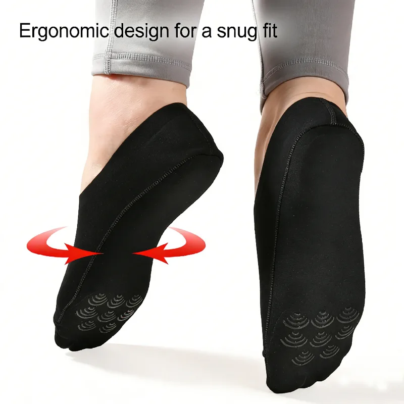 1 ペアの女性用ヨガソックス、ヨガ用滑り止めグリップソックス - Grip Sock Yoga のレビューと価格