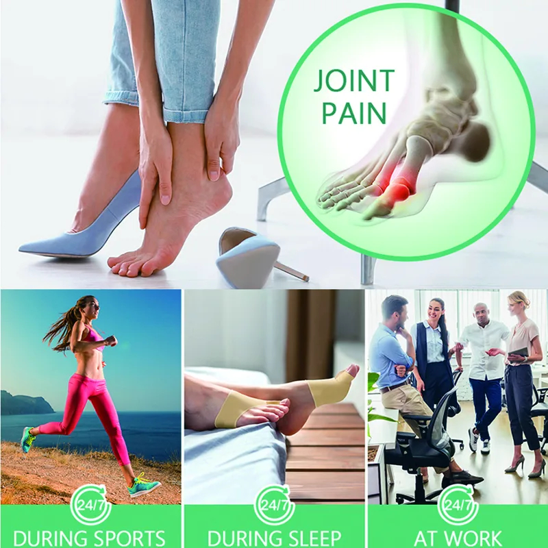 つま先セパレーター 外反母趾 外反母趾矯正矯正器具 足の骨  - Ankle Brace Sock のレビューと価格