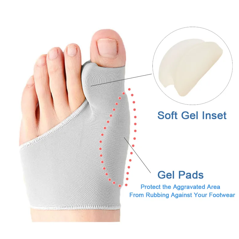 つま先セパレーター 外反母趾 外反母趾矯正矯正器具 足の骨  - Ankle Brace Sock のレビューと価格