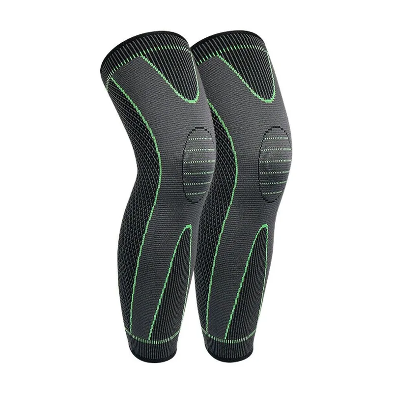 膝サポートブレース圧縮、長いフルレッグスリーブ、関節炎ランニ - Compression Sleeve Calf のレビューと価格