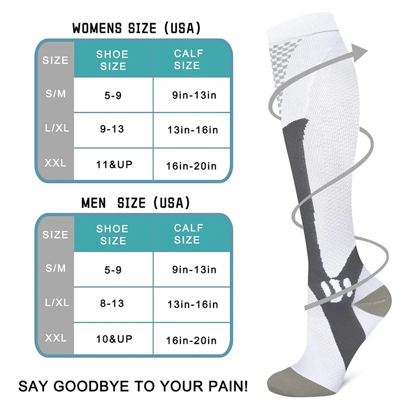Brothock 医療スポーツ圧縮ソックス男性と女性 20- - Compression Sock Medical のレビューと価格