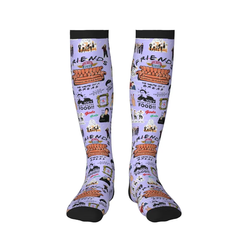 フレンズクラシックテレビ番組男性女性スポーツコンプレッション - No Show Sock Women のレビューと価格