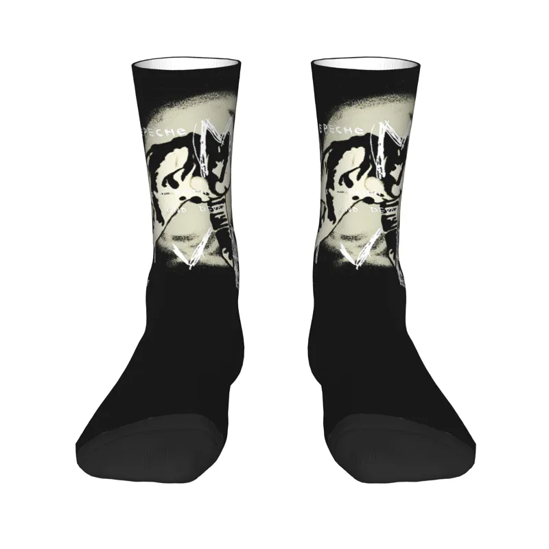 カスタム電子ロックデペッシュクールモードドレスソックス男性用 - Dress Sock Men のレビューと価格
