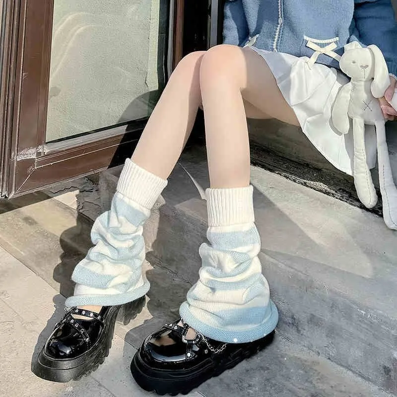 Y2K ストライプ レッグウォーマー スター ラインストーン - Boot Sock Slouchy のレビューと価格