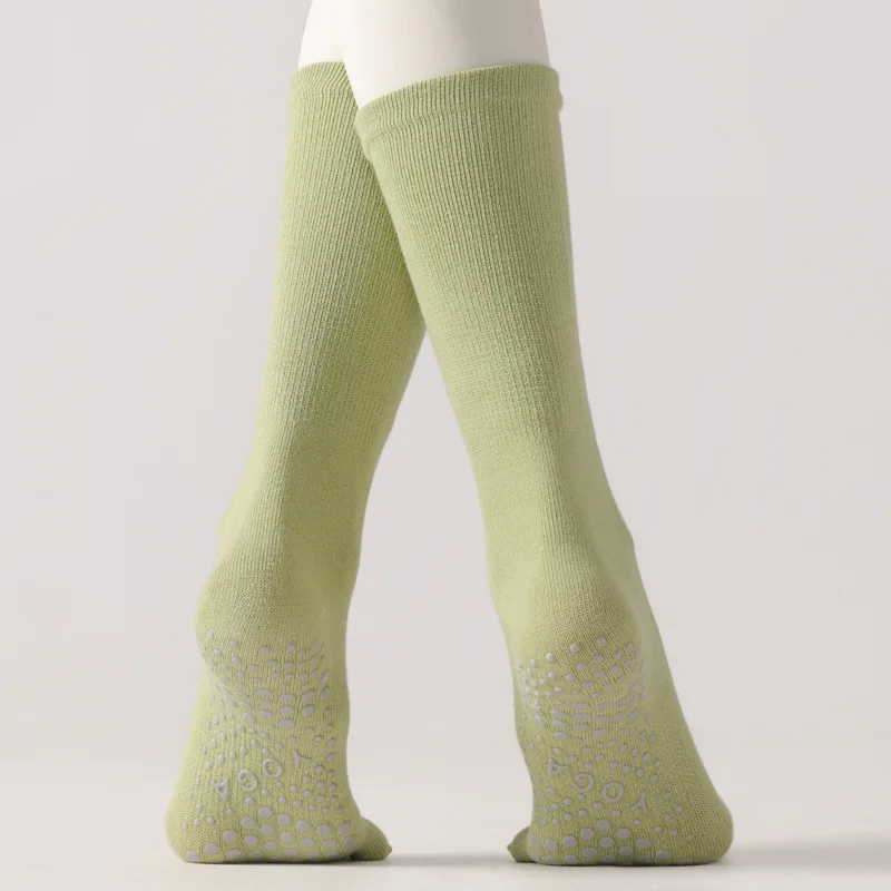 1 ペア女性ヨガソックスキャンディーカラー綿シリコーンノンス - Toe Sock Split のレビューと価格