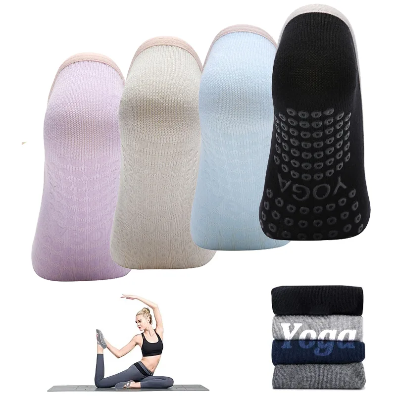 レディースノンスリップピラティスソックス女性レース包帯ヨガソ - Grip Sock Yoga のレビューと価格