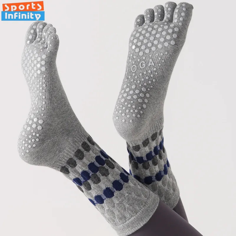 ファッション 5 本指ヨガソックスアンチスリッププロフェッシ - Toe Sock Split のレビューと価格