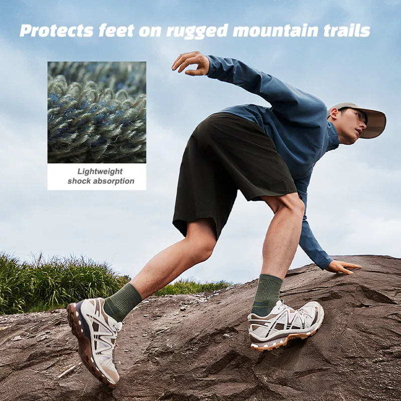 Naturehike スポーツソックス男性用ソックスランニン - Wool Hiking Sock のレビューと価格