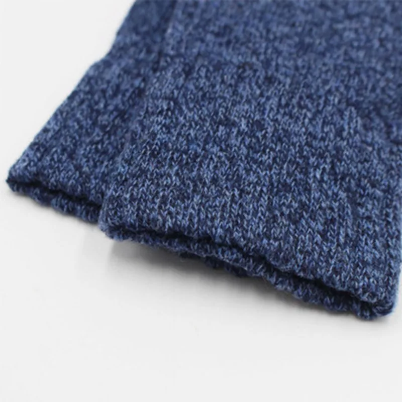 5足入り1ロット メンズ冬用暖かいウールソックス 原宿レトロ - Cotton Crew Sock Pack のレビューと価格