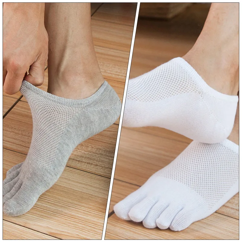 5足組 メンズ ローカット 通気性 ボートソックス コットン - Invisibility Sock Loafer のレビューと価格