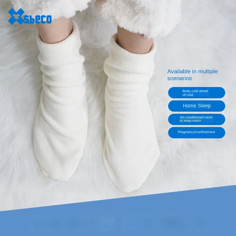 男女兼用ルーズフィット寝間着ソックス、柔らかい保温冬用ベッド - Thermal Sock Winter のレビューと価格