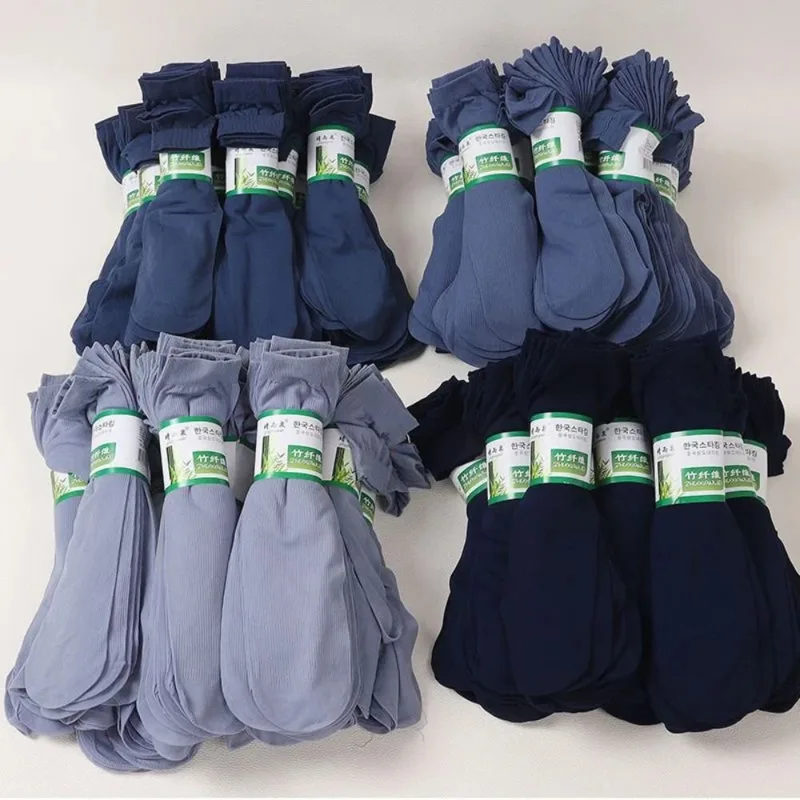 メンズ通気性ソックス,超薄型ソックス,ソリッド,ビジネス,足 - Silk Sock Bamboo のレビューと価格