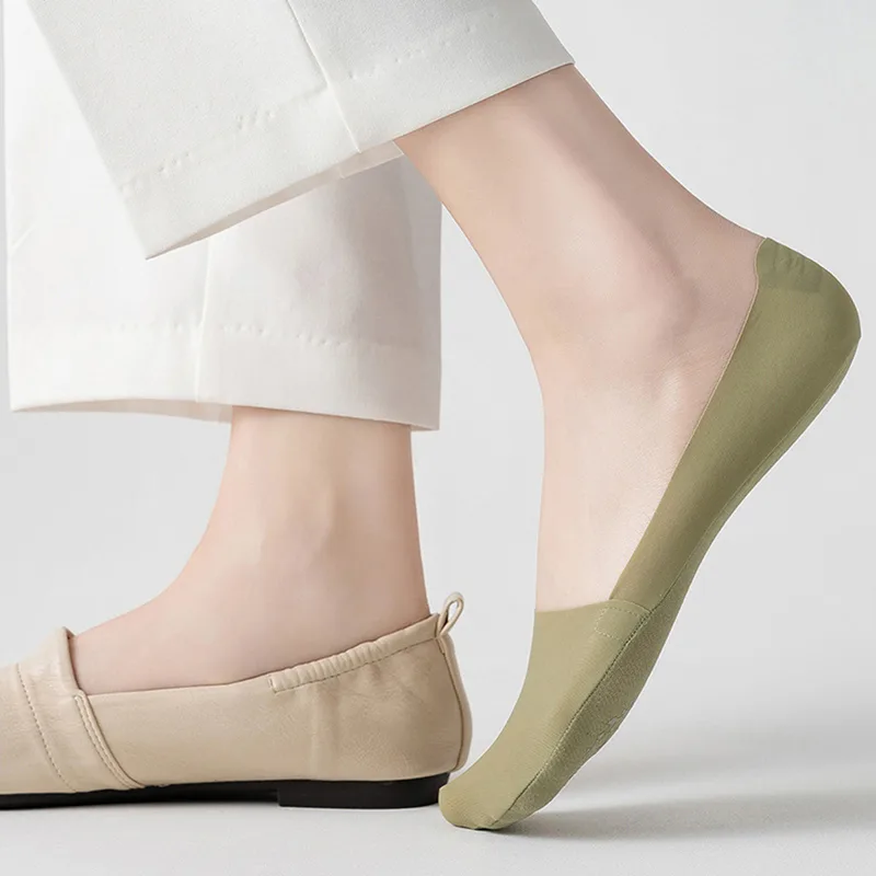ノーショーソックス レディース ナイロン 滑り止め ローカッ - Invisibility Sock Loafer のレビューと価格