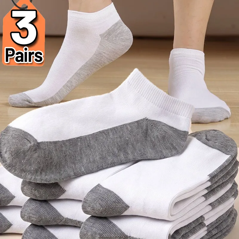 夏薄型アンクルソックス男性通気性高品質カジュアルユニセックス - Ankle Sock Low Cut のレビューと価格