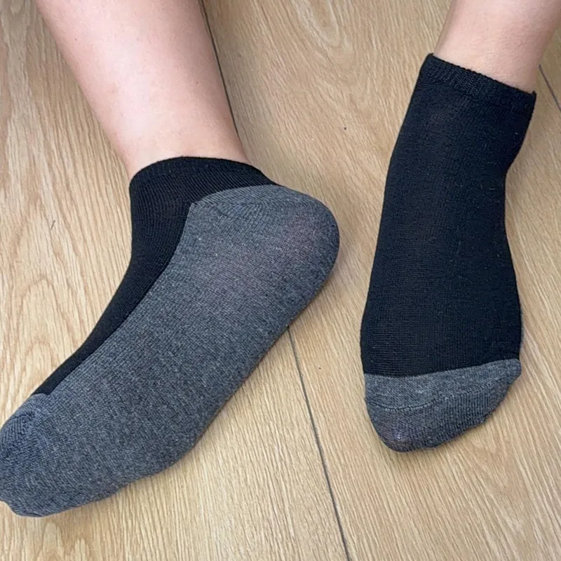 夏薄型アンクルソックス男性通気性高品質カジュアルユニセックス - Ankle Sock Low Cut のレビューと価格