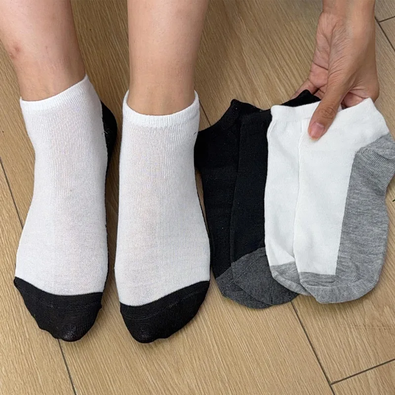 夏薄型アンクルソックス男性通気性高品質カジュアルユニセックス - Ankle Sock Low Cut のレビューと価格