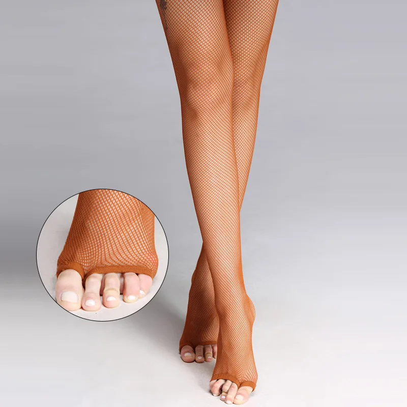 セクシーなピープトゥラテンフィッシュネットタイツ、プロ仕様の - Fishnet Stocking Women のレビューと価格
