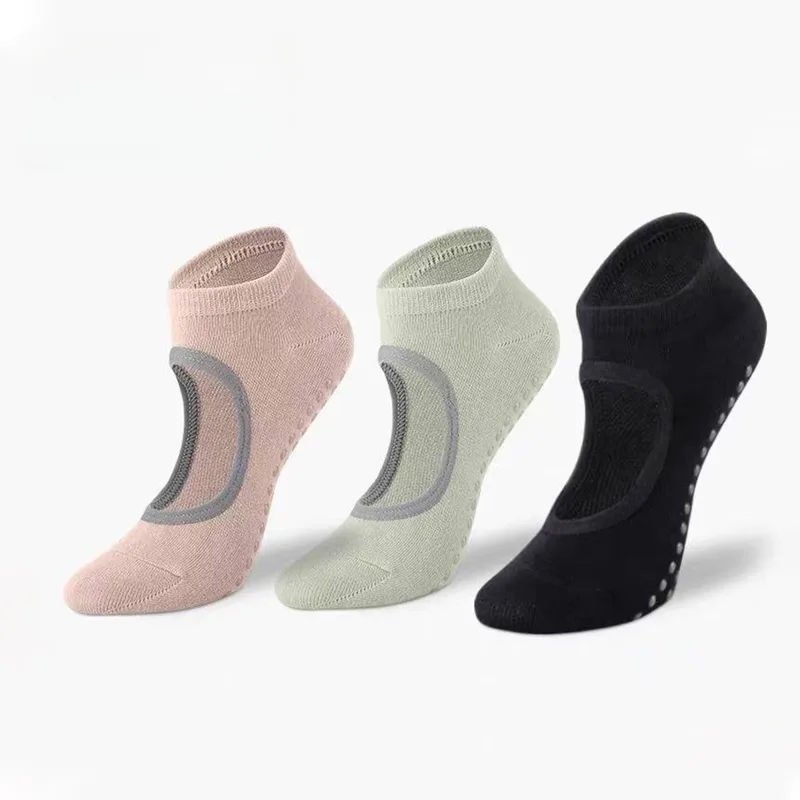 女性用ノンスリップヨガソックス – オープントップグリップソ - Grip Sock Yoga のレビューと価格