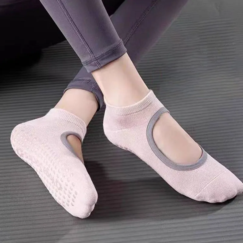 女性用ノンスリップヨガソックス – オープントップグリップソ - Grip Sock Yoga のレビューと価格