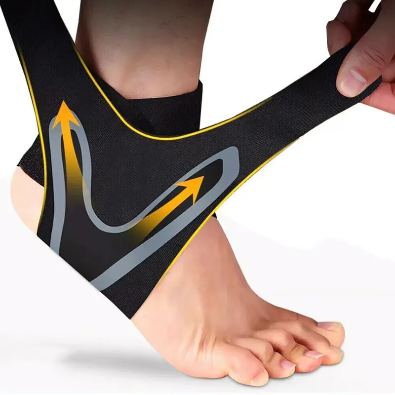 通気性のある足首サポーター、圧縮サポートスリーブ、保護ラップ - Ankle Brace Sock のレビューと価格