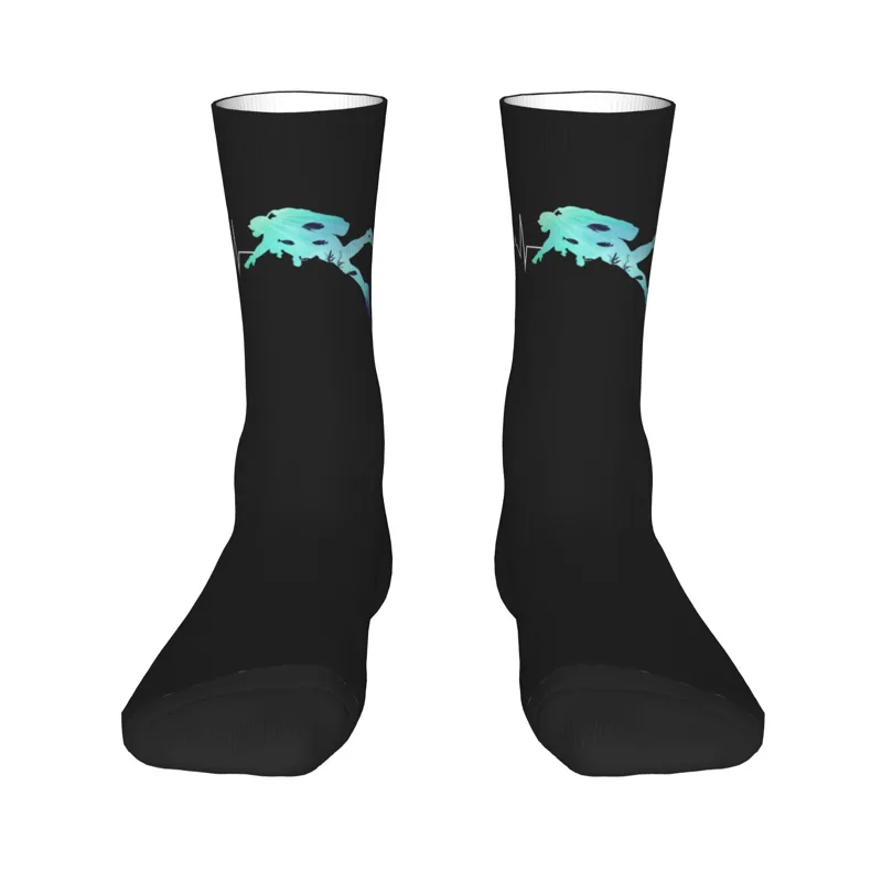 カスタムクールメンズスキューバダイビングハートビートドレスソ - Dress Sock Men のレビューと価格