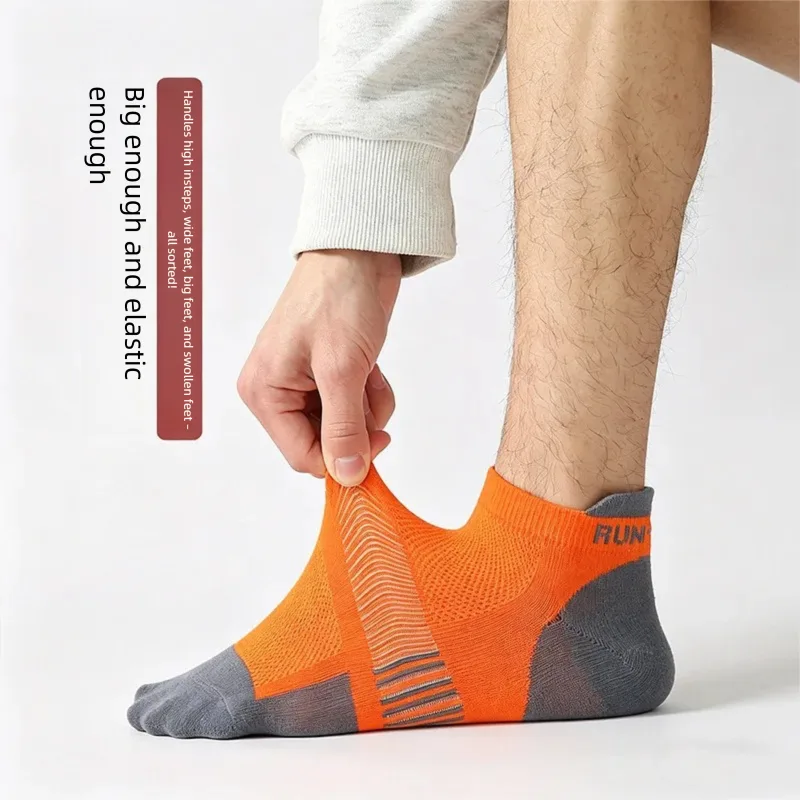 5 ペアプラスサイズ薄型ノーショーソックス男性女性夏通気性消 - No Show Sock Women のレビューと価格