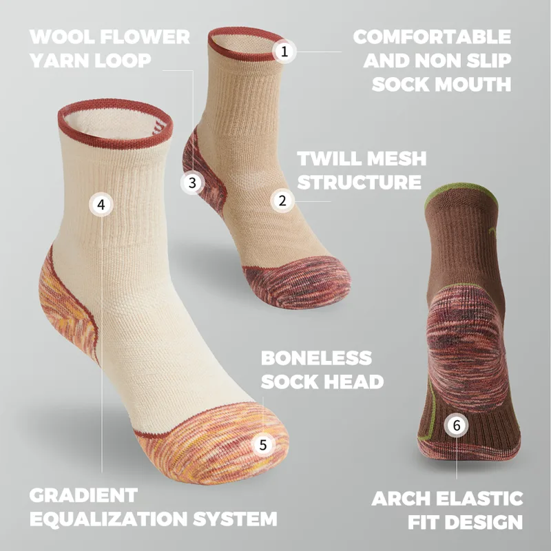 Naturehike ソックス スポーツ 吸湿性 速乾性 ウ - Wool Hiking Sock のレビューと価格