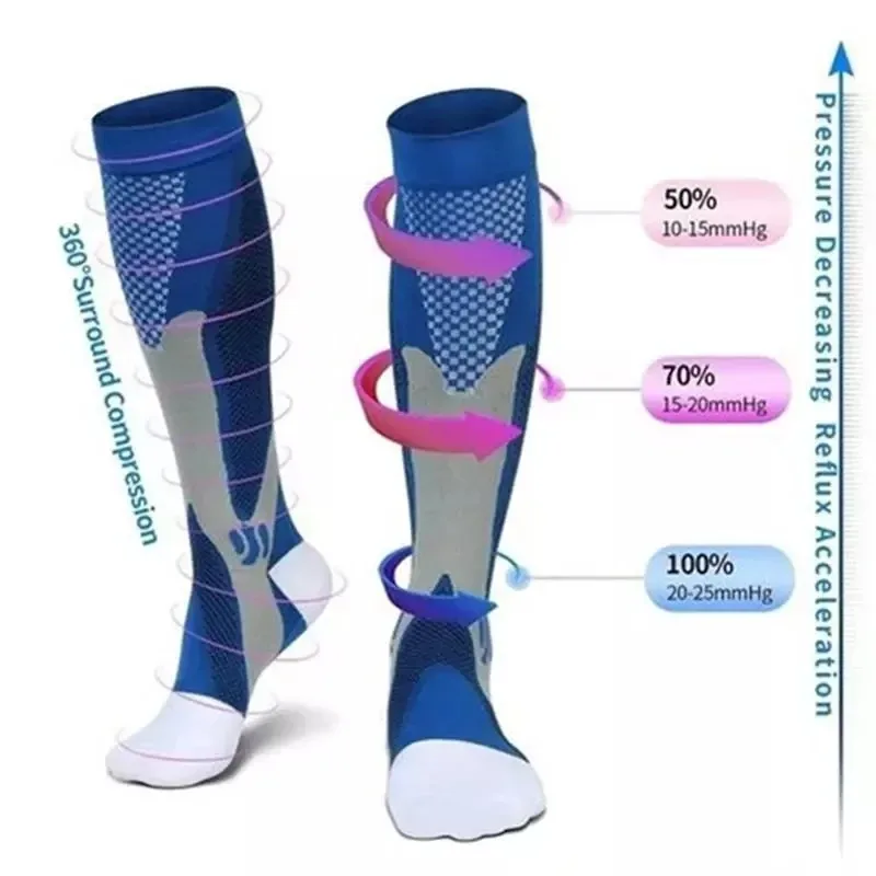 スポーツ用コンプレッションソックス,ランニングソックス,静脈 - Compression Sock Medical のレビューと価格