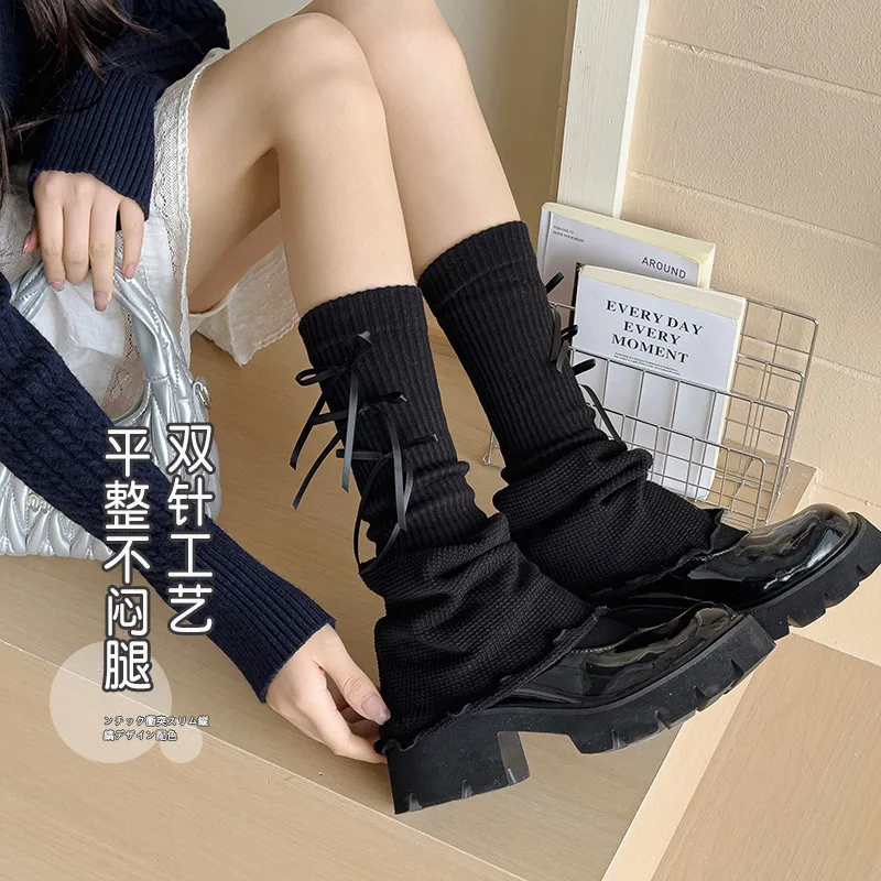 女の子用ニットレッグウォーマー、ホワイトサーマルブーツソック - Boot Sock Slouchy のレビューと価格