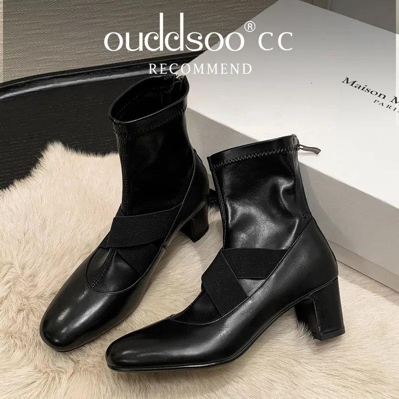 Ods レディース ベージュ ソックス アンクルブーツ クロ - Toe Sock Split のレビューと価格