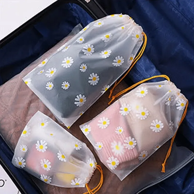 10 個透明防水旅行化粧品バッグタオル靴下プラスチック巾着収 - Sock Organizer Tray のレビューと価格