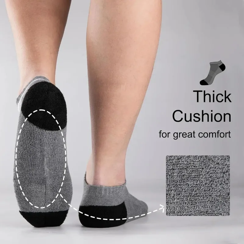 1-10 ペア通気性メンズサマーソックス軽量ソフトローカット - Ankle Sock Low Cut のレビューと価格