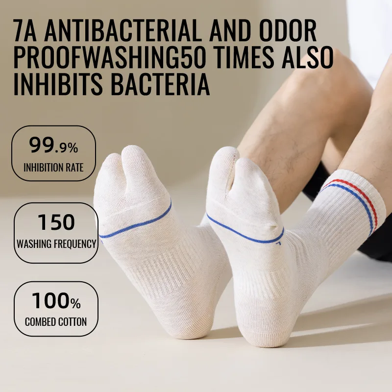 MiiOW 日本製足袋ソックス スプリットトゥソックス メン - Toe Sock Split のレビューと価格
